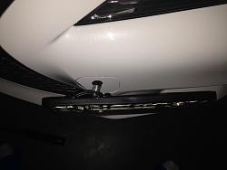 Front License Plate, unsightly relocation hole... Large pics, sorry...-img_4695.jpg