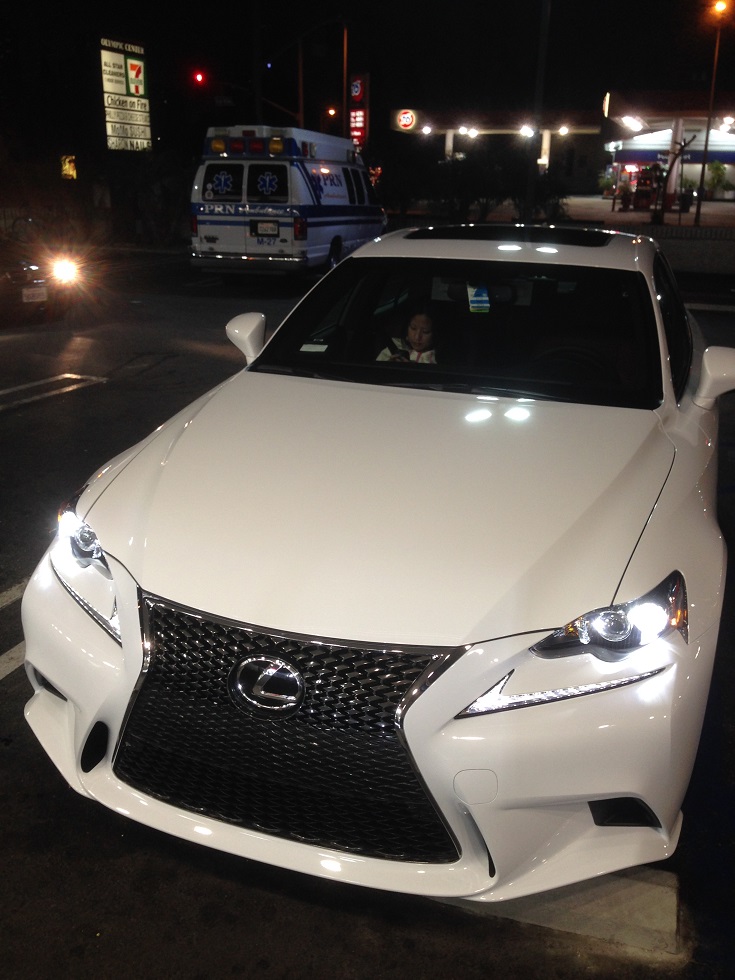 My First Lexus Is350 F Sport White With Red Clublexus
