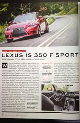Does Road and Track regret choosing Lexus IS 350 over BMW 3-Series after 8500 miles?-is_long.jpg