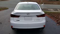 Welcome to Club Lexus!  3IS owner roll call &amp; member introduction thread, POST HERE!-2016-is-350-rear.jpg