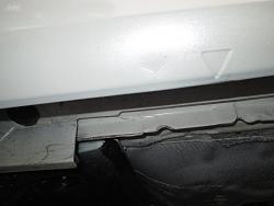 Damaged rocker panel from car lift-is350-rocker-panel-dent-day-1.jpg