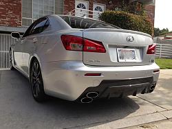 Tom rear diffuser install today-diffuser.jpg