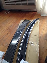 Wrapped roof,anthena carbon fiber rear window trunk spoiler-image-1630391557.jpg