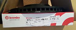 New Brembo Rotors with chipped finish-20150404_122610.jpg