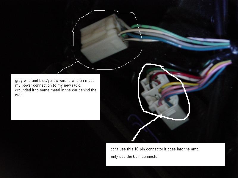 New owner of GS430. Question about Aftermarket radio ... 2004 nissan 350z radio wiring diagram 