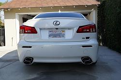 2011 Starfire Pearl Lexus IS-F-rear.jpg