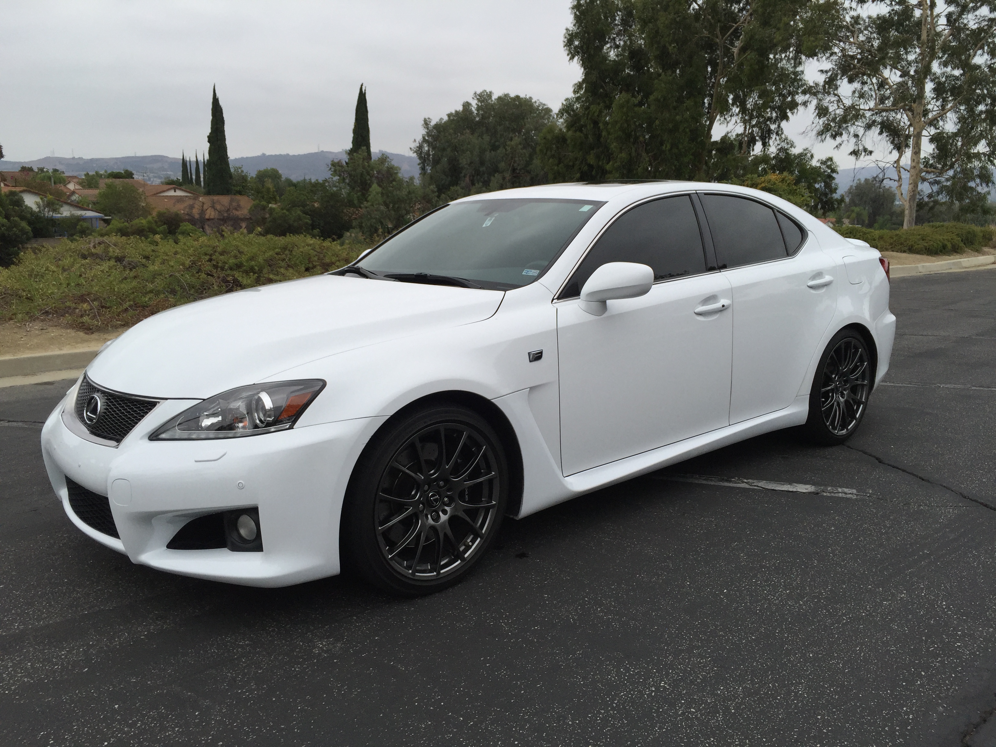 Ca 2013 Lexus Is F Ultra White With Black Interior All Stock