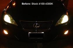 Review of new XenonDepot Xtreme 5000K HID bulbs on 2IS and CL-only discount code-front-before.jpg