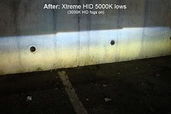 Review of new XenonDepot Xtreme 5000K HID bulbs on 2IS and CL-only discount code-wall-after.jpg