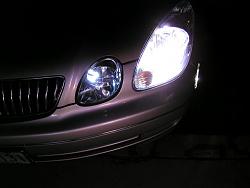 Pics:  6-LED (Xenon White) wedge bulb VS. Polarg M6 &amp; M4-picture-284.jpg