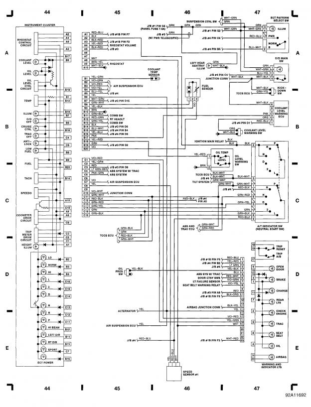 Need chassis plug pinouts for 91 LS400!! - ClubLexus ... daihatsu wiring schematics 