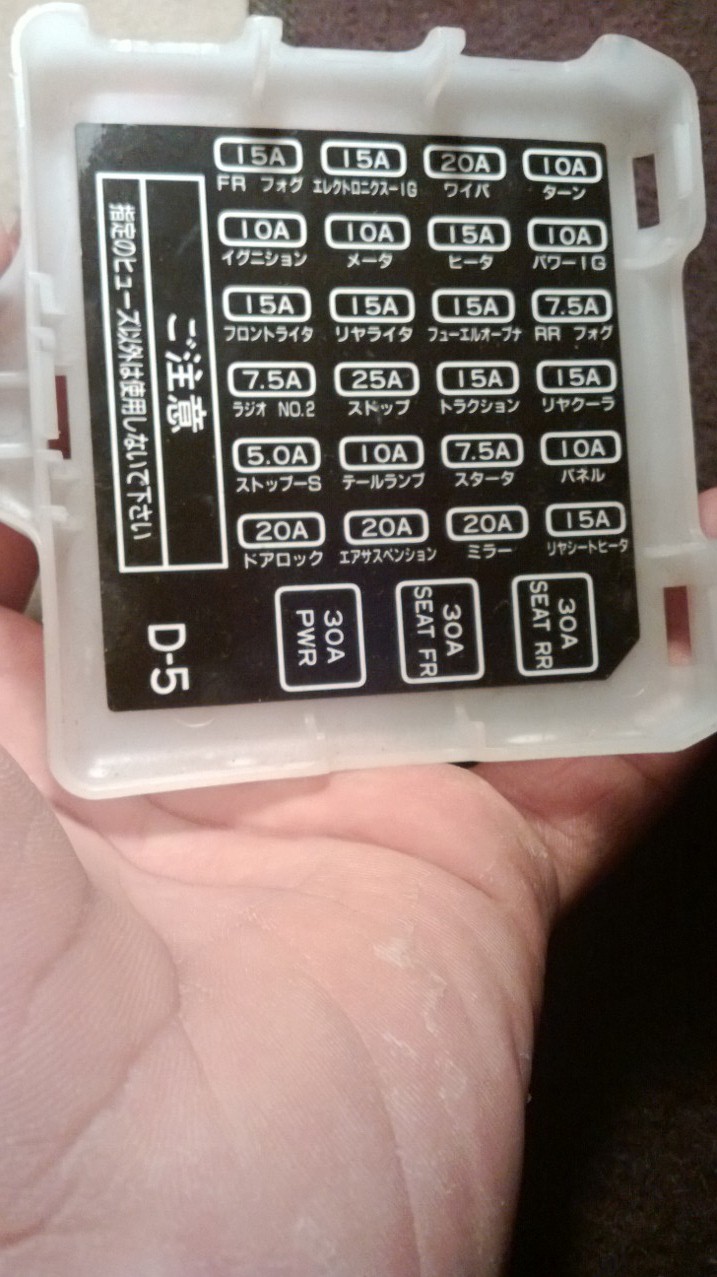 300696d1381235192 japanese to english translation of fuse diagrams 96celsior ls400 picture 1