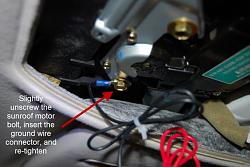 DIY Valentine V1 radar detector hardwire 2001 LS430-09-ground-connection.jpg