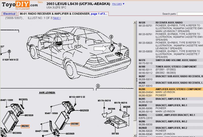 So, where's the amplifier? - ClubLexus - Lexus Forum ... lexus is300 fuse diagram 
