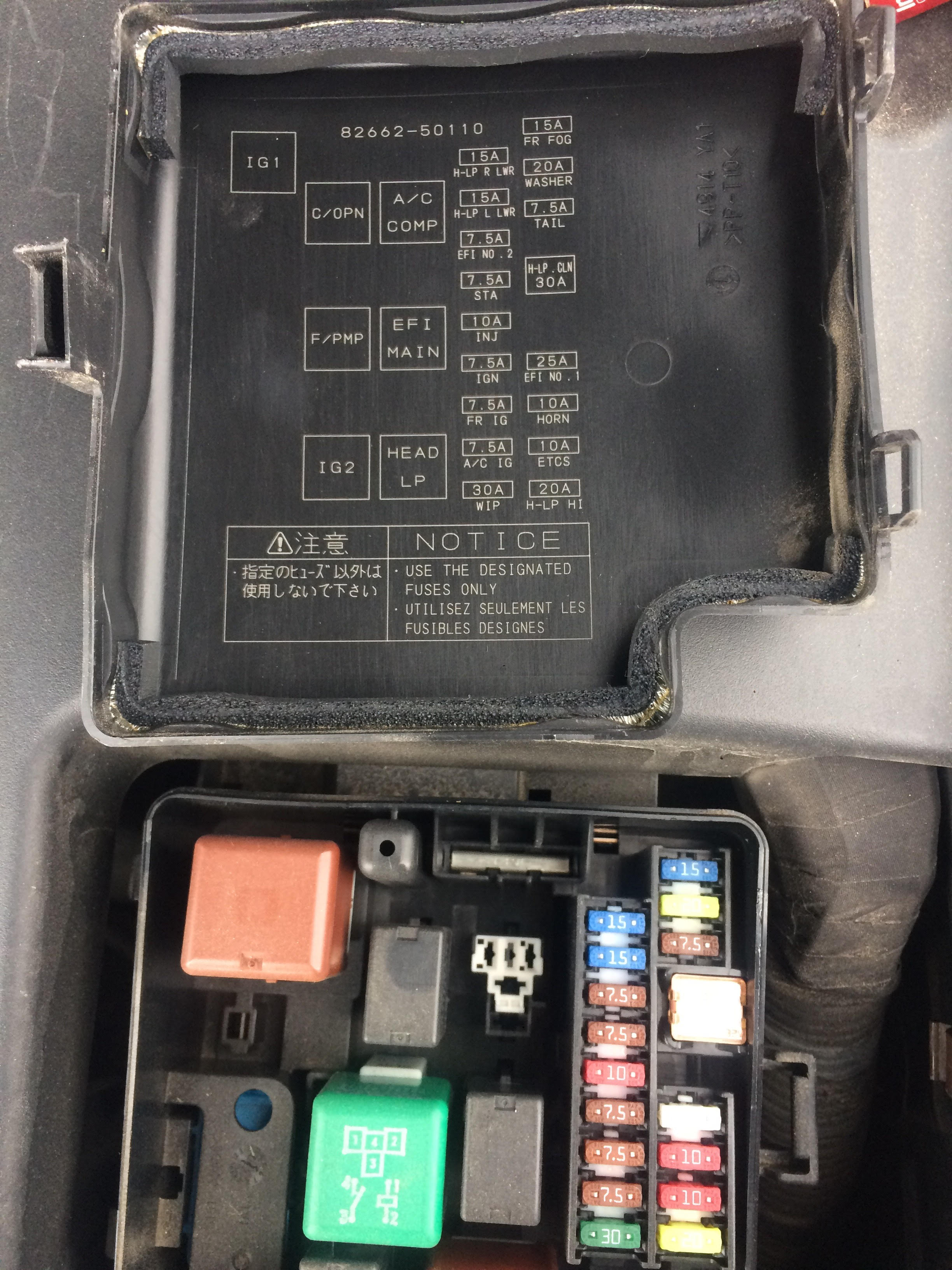 No relay in my AC COMP -in fuse box...??? - ClubLexus ... 2008 civic fuse box 