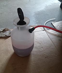 DIY 15 Quart ATF Transmission Fluid FLUSH 2004 Lexus LS430 Done at Home-refill-jug.jpg