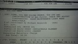 How much did you pay for an oil change-20131223_101230.jpg