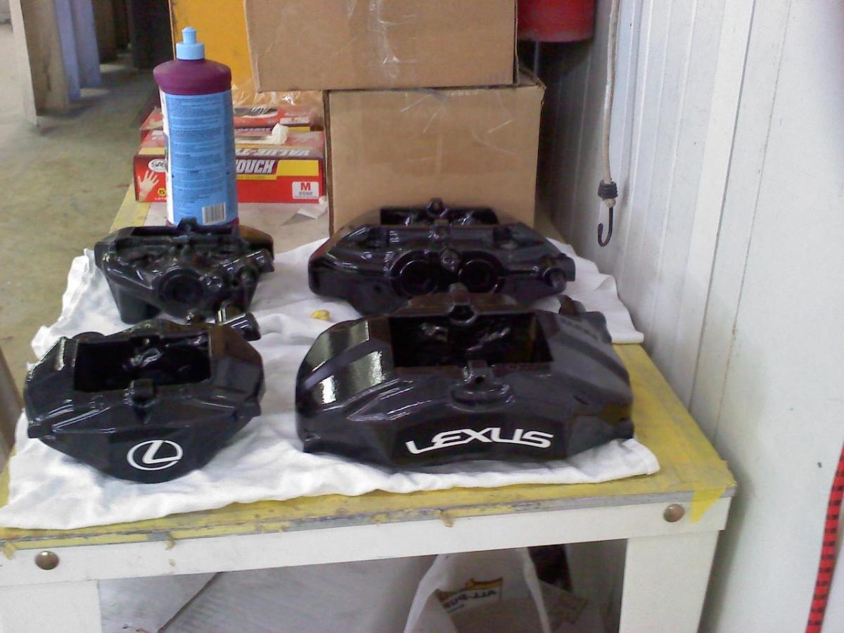 FL F/S LS430 Calipers (Front and Rear Set) ClubLexus