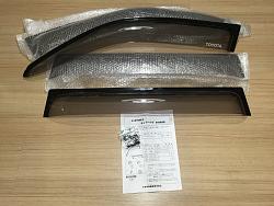 Genuine Toyota Lexus Land Cruiser 100 Series LX470 Window Side Rain Guard Visor-image.jpeg