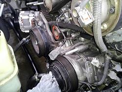 DIY: 99 SC400 Valve Cover Gasket, T-Belt, Water Pump etc..-15-t-belt-waterpump-job-hoses-removed-alternator.jpg