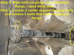 HOW TO: Replace center support bearing and remove driveshaft.-center-bearing-2.jpg