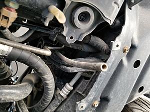 Please help identifying broken rubber hose under engine-20170729_121731.jpg