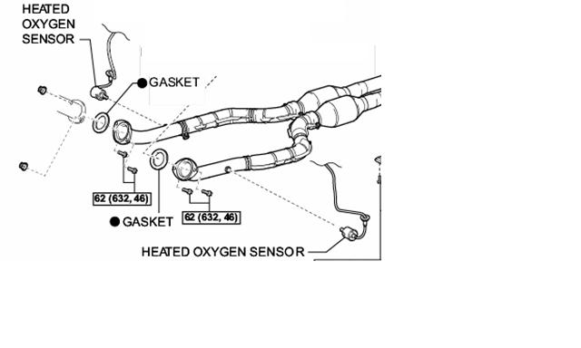 Details about   For 1993-1997 Lexus GS300 Oxygen Sensor Downstream NGK 32217BD 1994 1995 1996