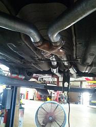 Full Cat back 2.25&quot; custom Maganflow exhaust installed today.-img_20120315_144707.jpg