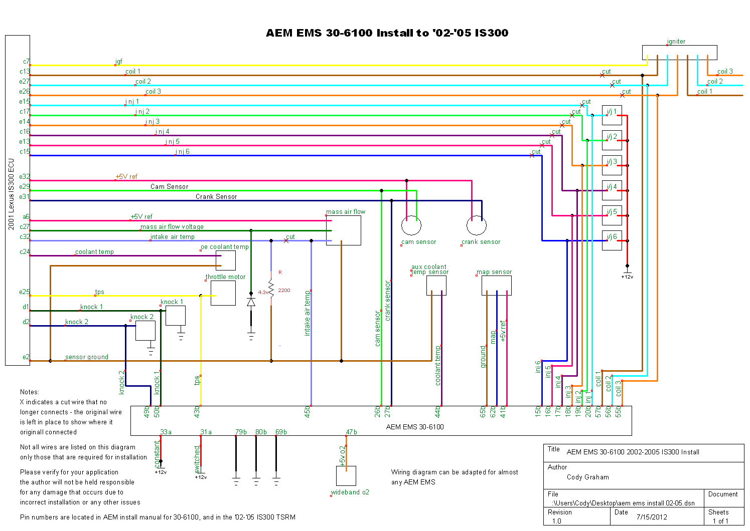 2001 Lexus Is300 Radio Wiring Diagram - Drivenheisenberg