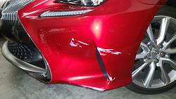 Hit by flying debris...? about Protective Film-lexus-damage-04.12.16.jpg