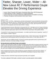 2015 Lexus RC F &quot;Revealed&quot; on Live Stream @ 2014 NAIAS-capture-rcf-specs2.jpg