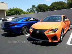 Molten Pearl RC F + Carbon Package &quot;Spotted&quot; @ Lexus USA-image.jpg