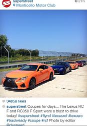 Lexus International Global Media Press Event @Monticello Raceway, NY - Pics and Vids-rc-f-in-ny-13.jpg