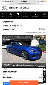 What is a good price for this 40K-mile 2015 RCF-photo119.jpg