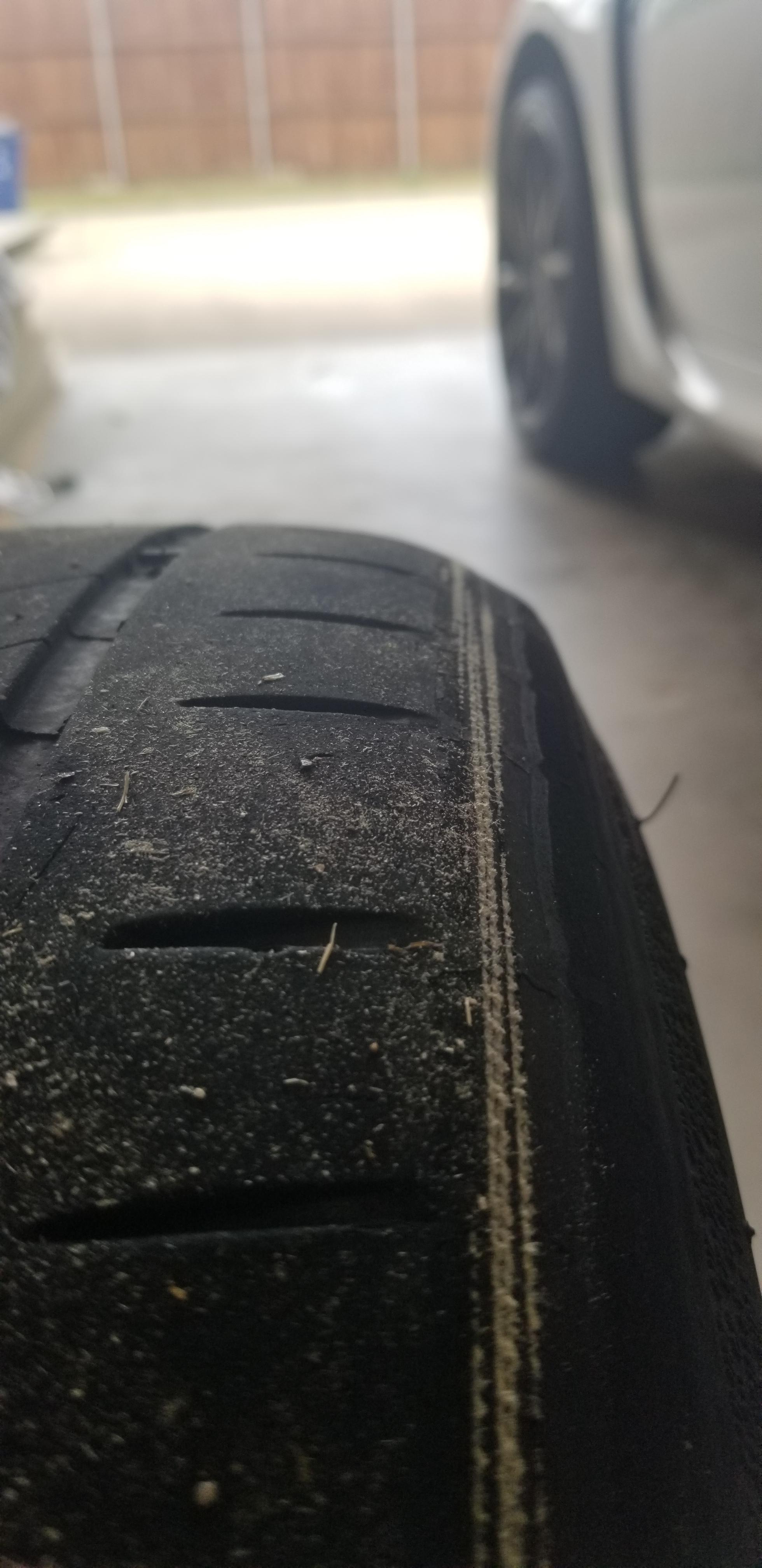 How did my tire wear on the inside like this? - ClubLexus - Lexus