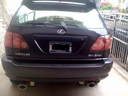 Installed full led tail lights lamps clear-stock-lamp.jpg