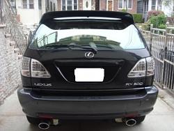 Installed full led tail lights lamps clear-3.jpg