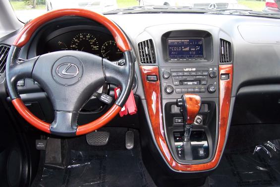 2001 lexus rx300 black interior