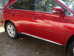 Lexus RX350 Spash Guards/Mud Guards installation-3.jpg