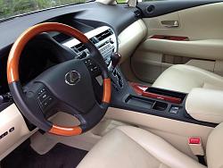 2010 Lexus RX350 Steering Wheel Wood Trim Color-lexus-steering-wheel-wood.jpg