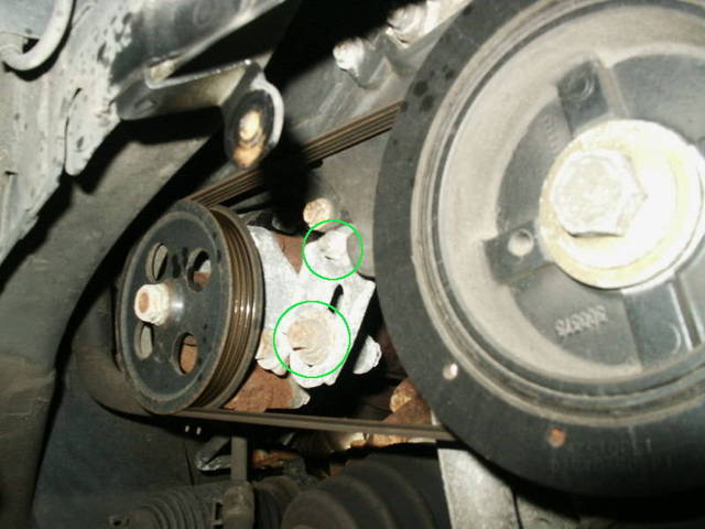 Photo DIY 4: RX300 AC/Alternator Belt Adjustment - Page 2 ... 90 club car wiring diagram 