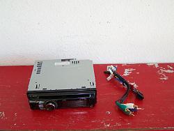 LOOK! Lexus SC400 parts: Hinge, JVC CD player and harness, ect-109_9950.jpg