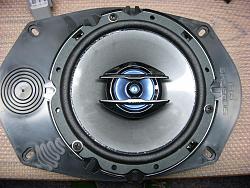 Lexus Logo Puddle Lights &amp; Door Speaker DIY-5mounted-frt.jpg