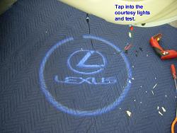 Lexus Logo Puddle Lights &amp; Door Speaker DIY-9-puddle.jpg