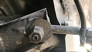 This is rear right  control arm and this is not in place, think it causes a camber..-757e8926-bd9d-4170-993f-639dc9c9abf0.jpeg