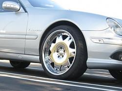 20' Symbolic 3-piece chrome whees/tires (Mercedes W215 CL/W220S class fitment)-rightfront.jpg