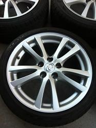 FS: IS250/IS350 OEM staggered silver wheels tires TPMS Like new! (vouched)-wheel7.jpg