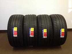 Brand new 245 40 18 2 set tires for sale Michellin PS3 and Pirelli P7-img_1867.jpg