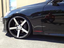 **TRADE for OEM+Ca******  20&quot; Vossen CV3's with New Tires - Staggered-img_2266.jpg