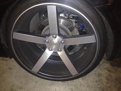 **TRADE for OEM+Ca******  20&quot; Vossen CV3's with New Tires - Staggered-img_3631.jpg